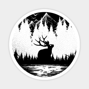 Jackalope Magnet